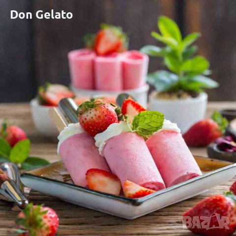 Суха смес за Тайландски сладолед ЯГОДА * Сладолед на прах ЯГОДА * (1300г / 4-5 L Мляко), снимка 5 - Други - 30216028