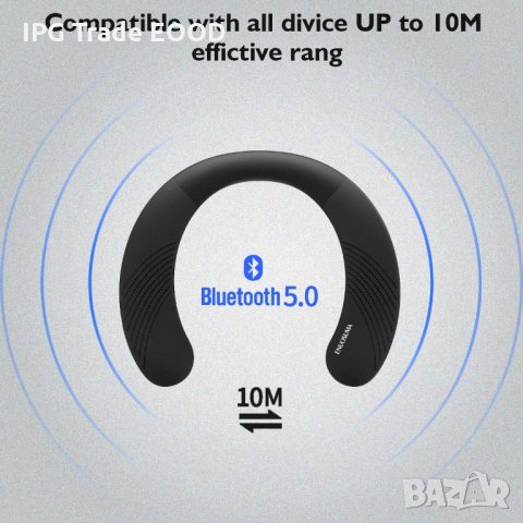  Bluetooth тонколона - 3D Stereo Sound, вграден микрофон , снимка 4 - Bluetooth слушалки - 28112472