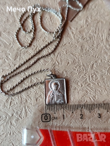 Сребърен синджир (359), снимка 7 - Колиета, медальони, синджири - 52501951