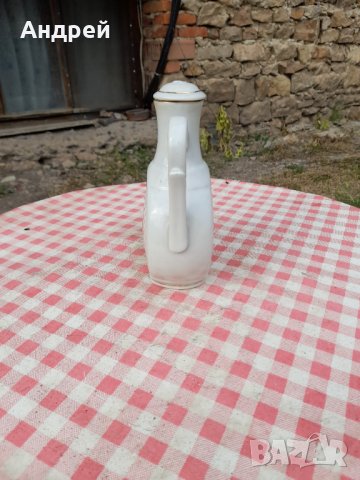 Стара порцеланова кана,каничка #10, снимка 2 - Антикварни и старинни предмети - 33313224