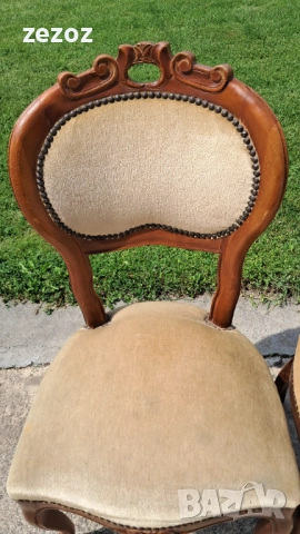 Ретро столове -2бр.№062, снимка 4 - Столове - 52708011
