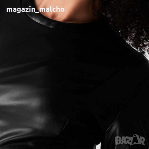 ДАМСКА PU КОЖЕНА РОКЛЯ – Lee Cooper; размери: S , снимка 4 - Рокли - 33193973