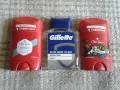 Мъжки комплект Gillette + 2 броя Old Spice део стик, снимка 1