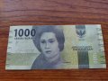 Банкнота Индонезия много красива непрегъвана за колекция декорация - 23649, снимка 1 - Нумизматика и бонистика - 33362842