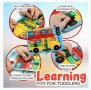 Училищен автобус Предучилищна образователна обучаваща играчка, снимка 2