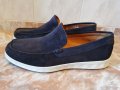 Мокасини Ecco велур-Цвят: Индиго Номер -42, снимка 4