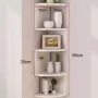 Многоредова ъглова етажерка за съхранение, снимка 2