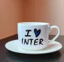 Чаша за кафе "I love Inter", снимка 1