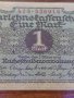 Стара банкнота - Германия - 1 марка 1920 година - 23634, снимка 3