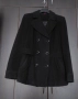 Дамско черно палто, снимка 1
