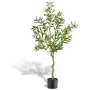 ПРОМОЦИЯ Изкуствено маслиново дърво с енергоспестяващи лед светлини, 183см A-GE23005, снимка 1