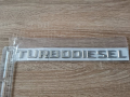 Надпис Mercedes Benz Мерцедес Бенц Turbodiesel, снимка 2