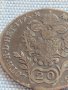 Сребърна монета 20 кройцера 1795г. Франц втори Будапеща Австрия 18705, снимка 8