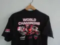 CARL FOGARTY FOGGY DUCATI 1999 WORLD CHAMPION SHIRT SUPERBIKE ОРИГИНАЛНА ТЕНИСКА , снимка 5