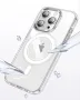Калъф PVC Wlons Anti-Yellowing MagSafe / Прозрачен / за iPhone 16 6.1 Баркод : 3130991, снимка 3