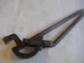 13-15мм масивен ръчен ТРЪБОГИБ немски за огъване на метални тръби старо качество отличен 52см/2,0кг, снимка 3