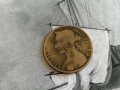 Монета - Великобритания - 1 пени | 1885г., снимка 2