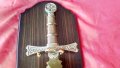 Страхотен тамплиерски меч за стена, снимка 13