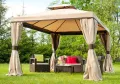 Луксозна Градинска Шатра с мрежа против насекоми 3.36x3.36 м., снимка 5