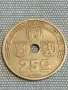 Монета 25 сантима 1938г. Кралство Белгия за КОЛЕКЦИЯ 41169, снимка 1