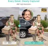 Нова 4MP Wi-Fi PTZ Камера - AI Детекция, IP66, Нощно Виждане за наблюдение и охрана, снимка 3