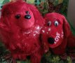 Плюшени играчки - две кученца "I love you"