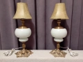 Комплект от две големи старинни лампи - лампа, снимка 1