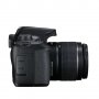 Огледално-рефлексен фотоапарат, Canon EOS 4000D, black + EF-s 18-55 mm DC III, снимка 4