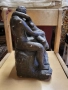 Статуетка гипс Rodin's The Kiss 1961 Austin Productions, снимка 4
