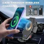 Безжично зарядно и стойка  за мобилен телефон за кола XHWSTFS, снимка 5