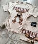 Памучни дамски тениски -  два модела - 25  лв., снимка 1 - Тениски - 44894941
