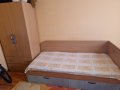 Легло, гардероб, бюро, снимка 1