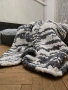 Луксозно ръчно плетено одеало. , снимка 1