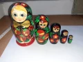 Матрьошка руска дарвена кукла 5 в 1, снимка 6