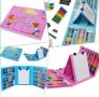 Детски комплект куфарче ,флумастри, пастели, моливи акварелни бои за рисуване и оцветяване 208 части, снимка 1 - Рисуване и оцветяване - 43499147