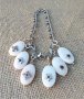 Висулки от седеф с инкрустирани кристалчета, снимка 18