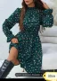 Дамска рокля в зелено, снимка 1