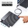 Външно CD DVD устройство/ записвачка Oudekay Ultra Slim Touch, снимка 5