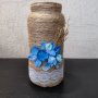 Ръчно, изработени и декорирани бурканчета и вази на различни цени , снимка 10