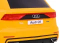 Audi Q8 12V – Детски акумулаторен джип, Жълт, EVA гуми, снимка 8