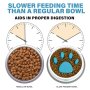 Купичка за забавяне на храненето на вашия домашен любимец, кучета или котки, Купа за бавно хранене, снимка 3