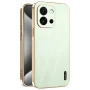 OnePlus 13s 5G / OnePlus 13T 5G KADEM Electroplating Silk Texture PU + TPU Калъф и Протектор, снимка 3