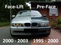 Държачи Водачи Щипки Релси Фарове за BMW 5-та серия e39 1995 до 2003 е39 БМВ Хела Hella 63120027924, снимка 3