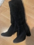 Топли ботуши от естествен велур, снимка 4