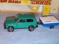 Стар USSR руски съветски метален модел Лада 2121 НИВА А20 Скиф 1982 година 1:43 Сделано в СССР, снимка 1