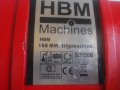 ф150мм-250 Вата-Немски Професионален Шмиргел-Почти Нов-Отличен-Голям-HBM Machines SD150B, снимка 9