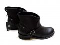 НОВИ и Намалени! G-Star Leon Boots Black Дамски Боти Естествена Кожа + Деним Номер 39, снимка 10