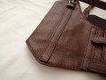 Кафяв кожен корсет-колан с презрамки и катарами р-р XS, S, M, снимка 15