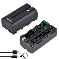 Батерия NP-F550C за камери Sony с USB C зареждане, снимка 4 - Батерии, зарядни - 44897071