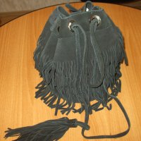 Zara/естествена кожа дамска чанта/торба, снимка 8 - Чанти - 26403499